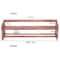 Household Essentials CedarFresh Stackable Cedar Shoe Rack